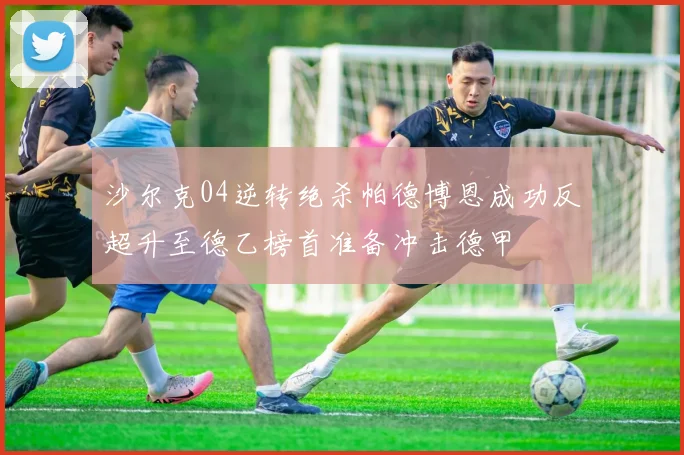 沙尔克04逆转绝杀帕德博恩成功反超升至德乙榜首准备冲击德甲